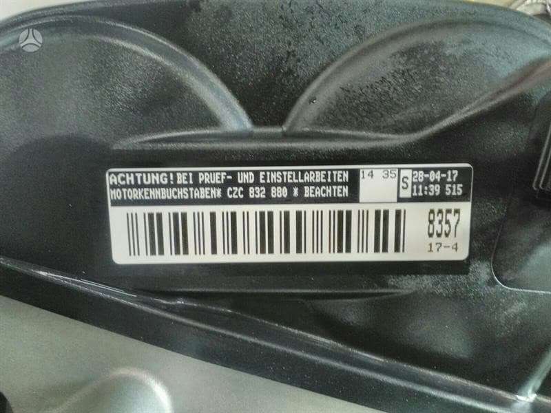 Volkswagen Golf, Czc, engine parts