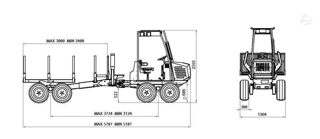 -Kita- KINETIC 8X8, forwarders
