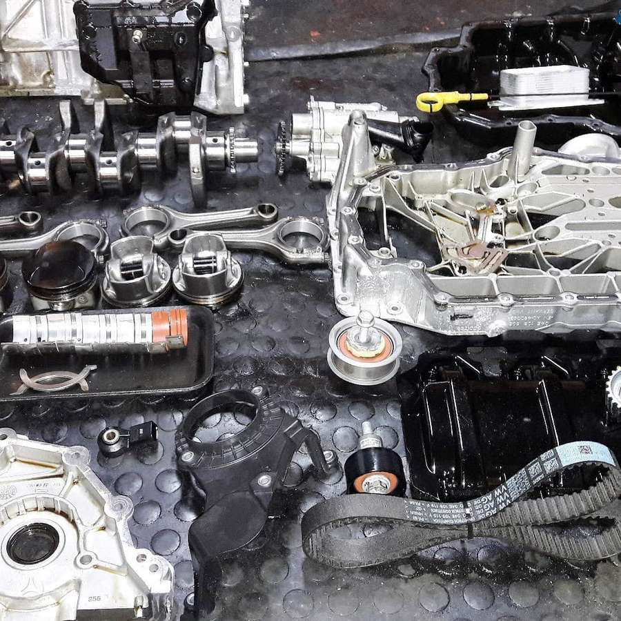 Volkswagen Golf, Czc, детали двигателя
