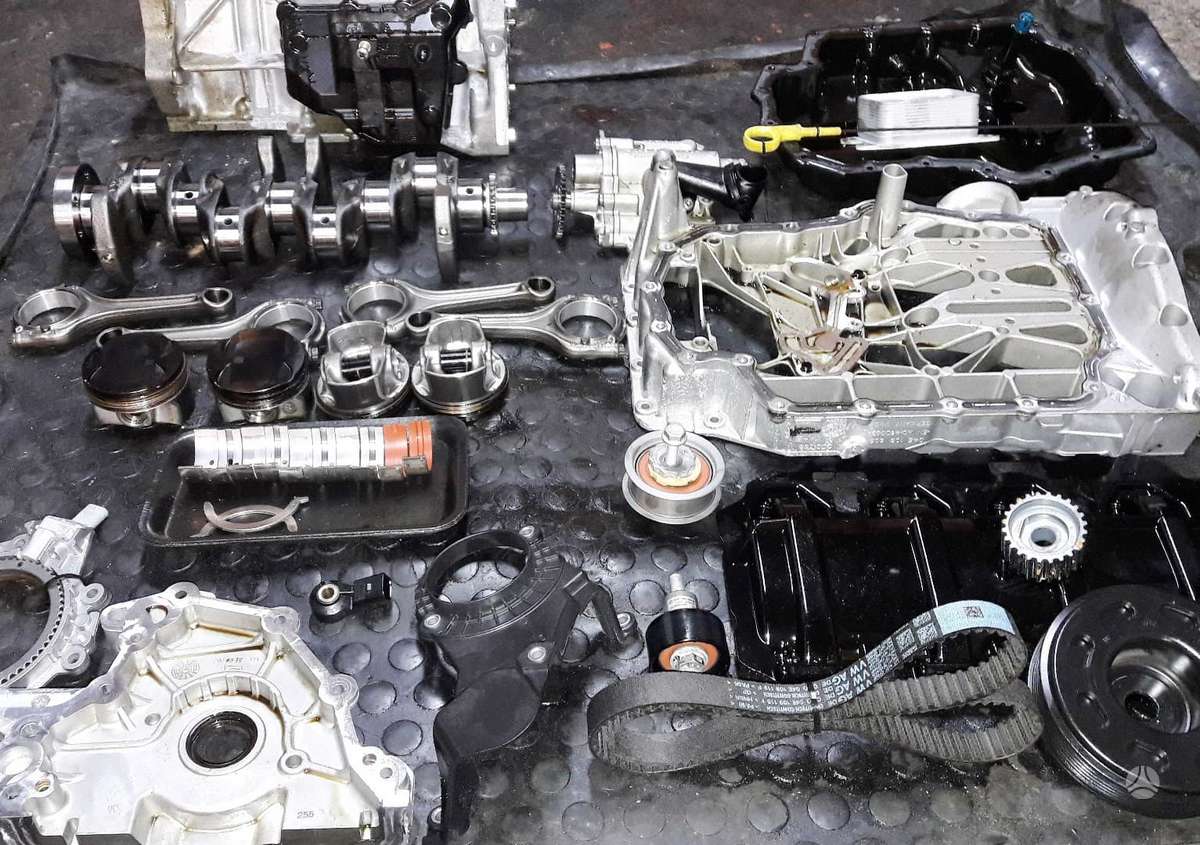 Volkswagen Golf, Czc, детали двигателя