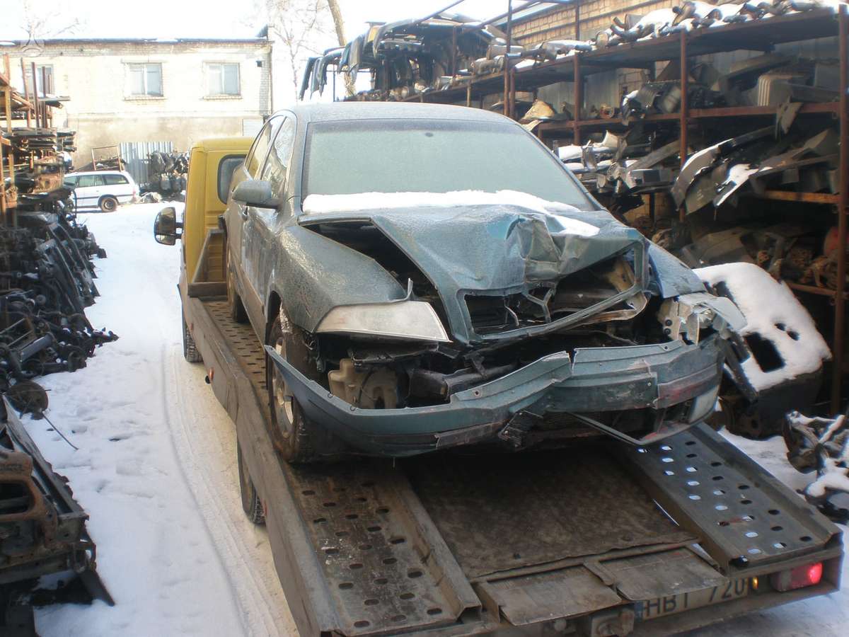 Skoda Octavia Perkame automobilius ardymui