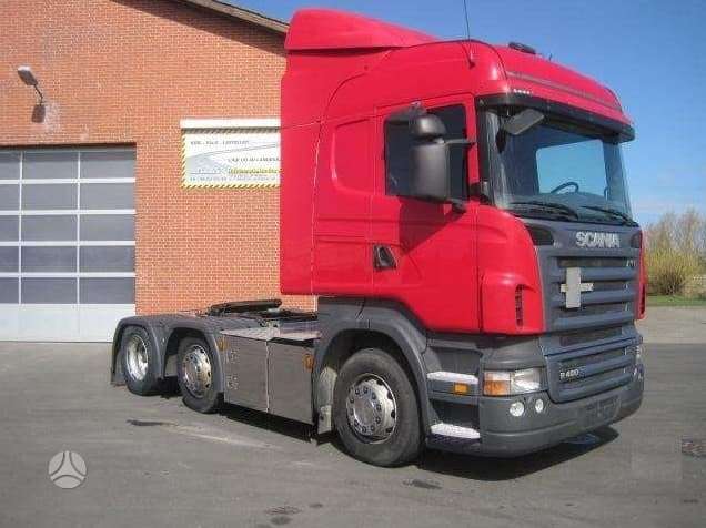 Scania R420, semi-trailer trucks