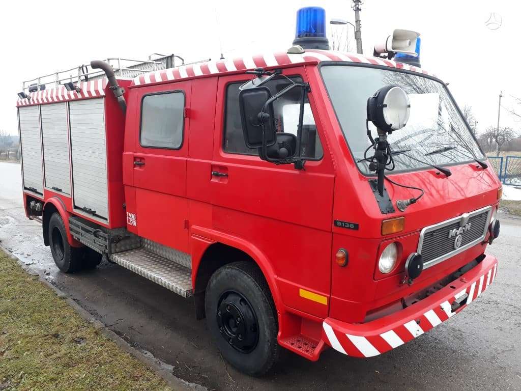 MAN VW 9136, fire engines