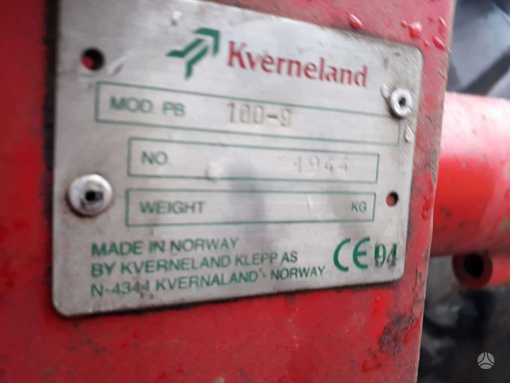 Kverneland PB 100, arkli