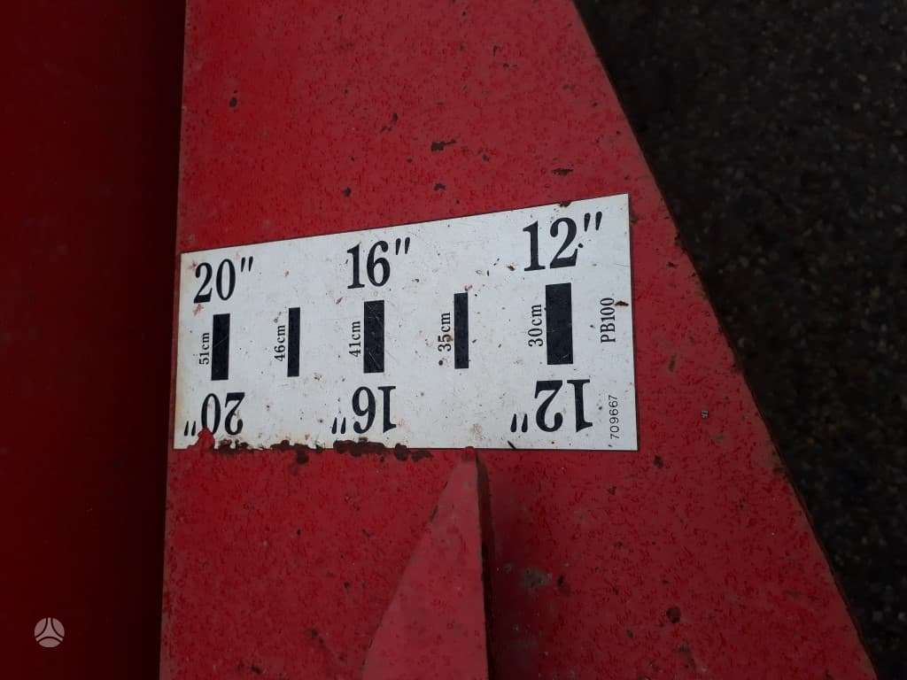 Kverneland PB 100, arkli