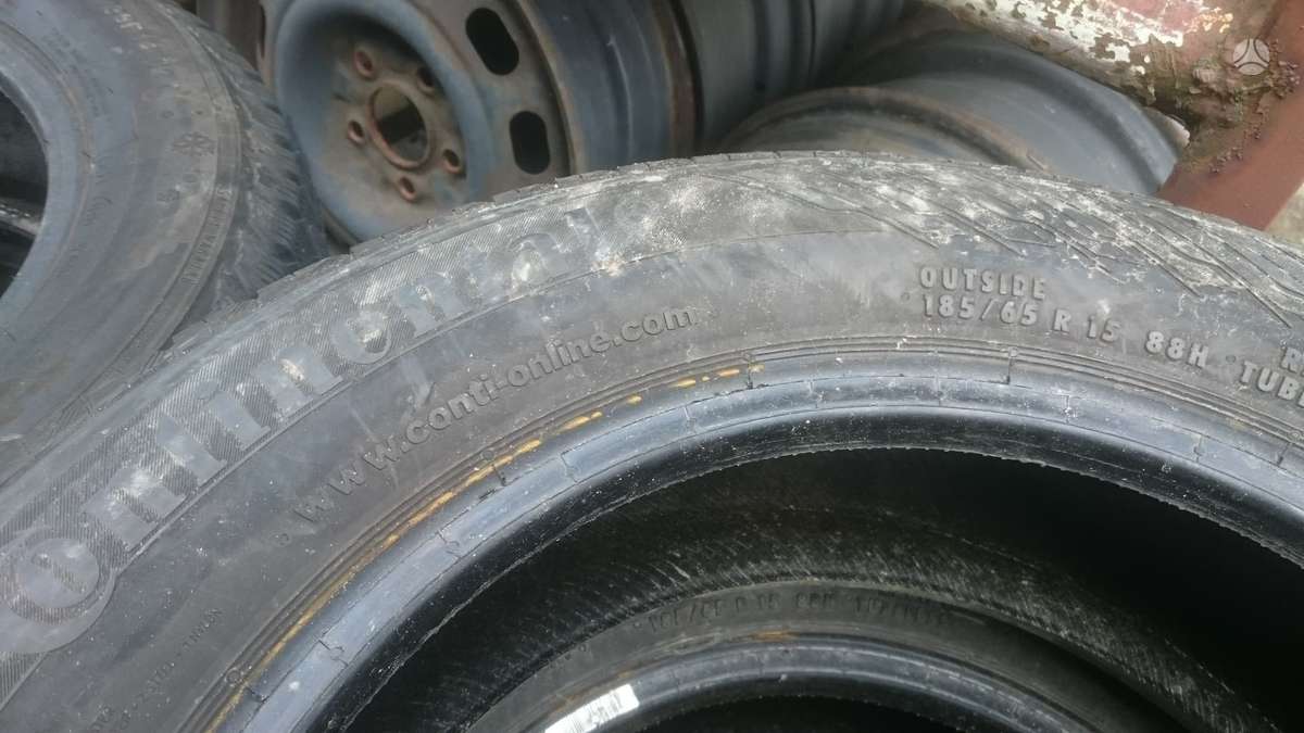 Continental, летние 185/65 R15