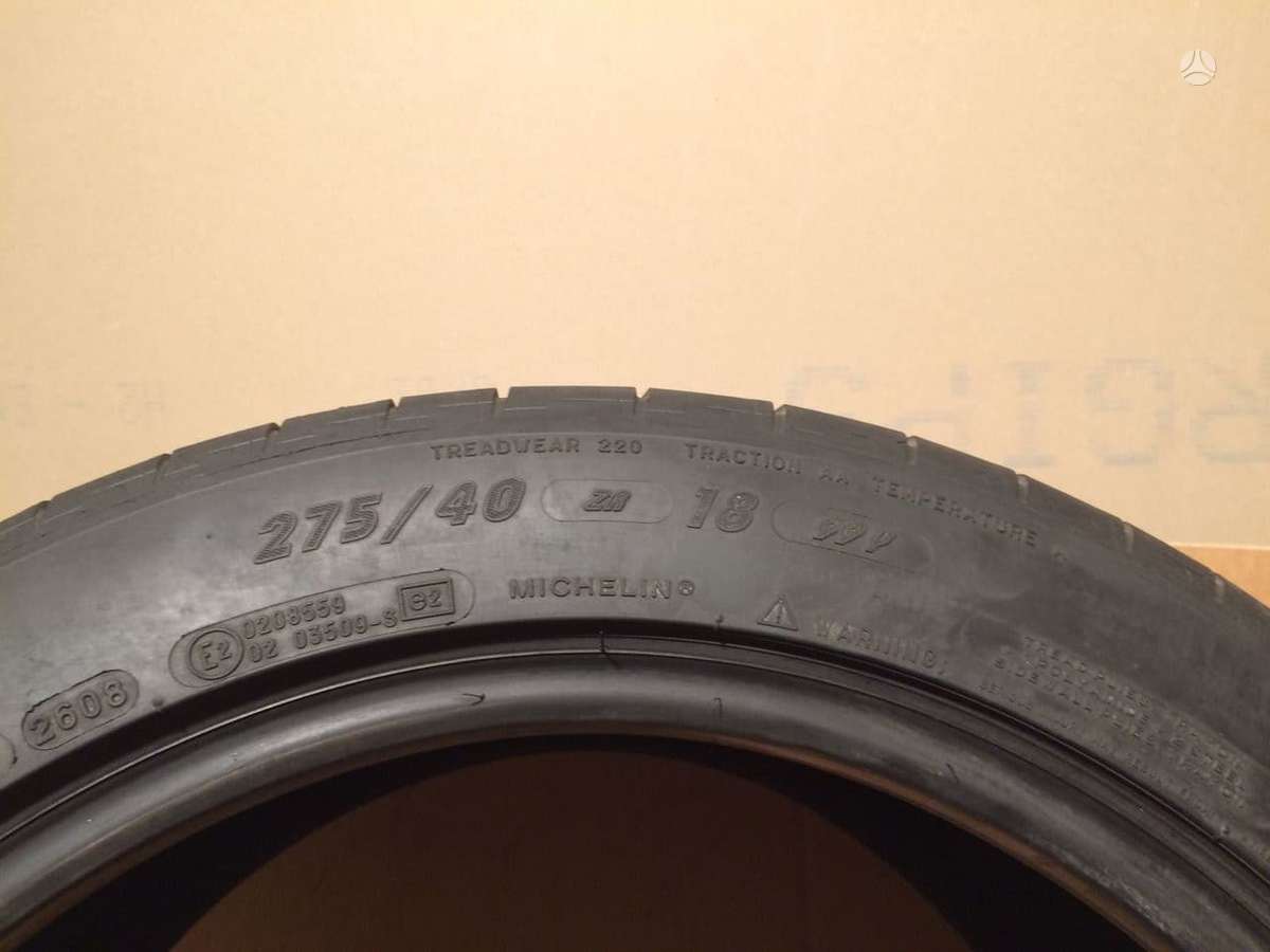 Michelin, vasarinės 275/40 R18