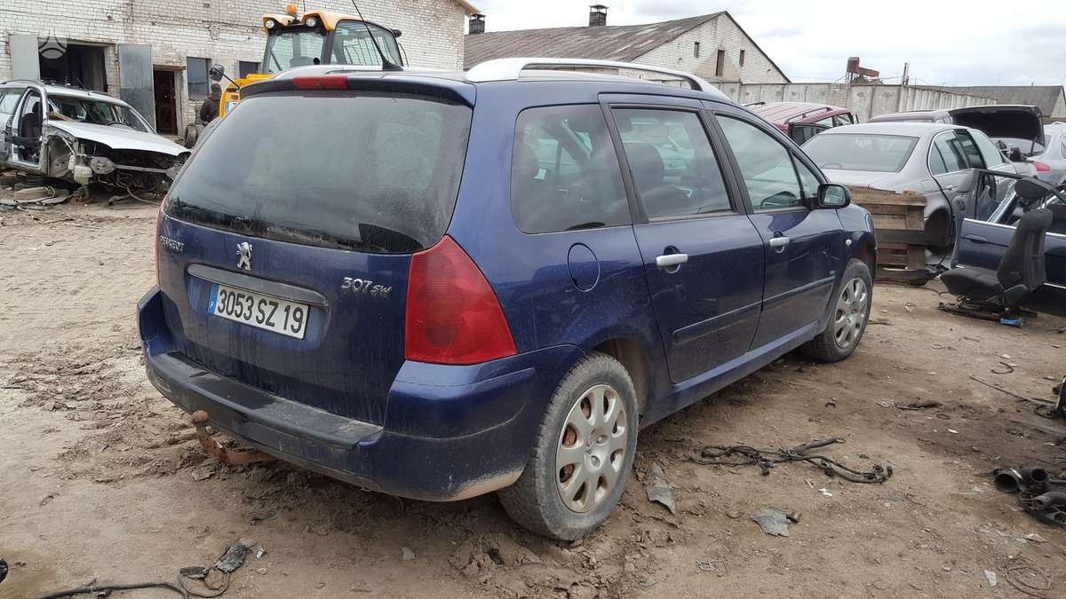 Peugeot 307, kablys