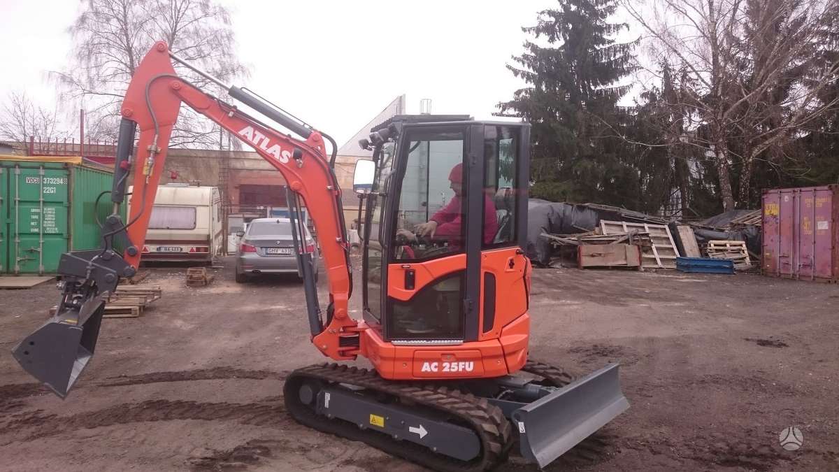 Atlas AC 25UF, mini excavator