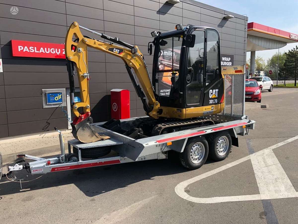 TEMARED Builder 3518 2700kg, spec. priekabos / puspriekabės