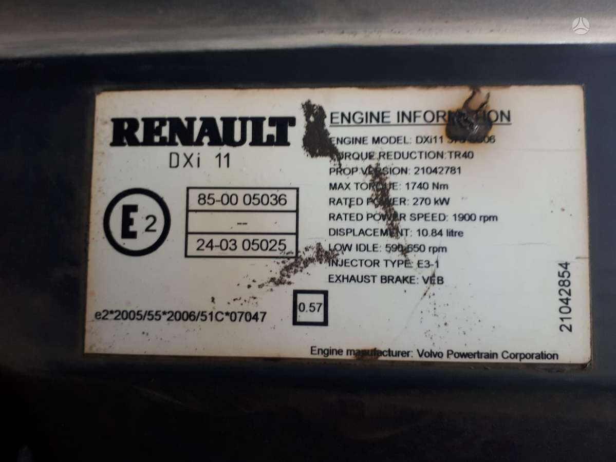 Renault Premium 370DXI, trucks