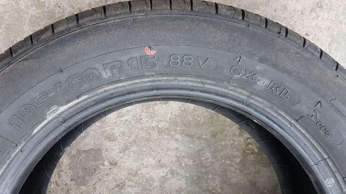Michelin Pilot CX, summer 195/60 R15