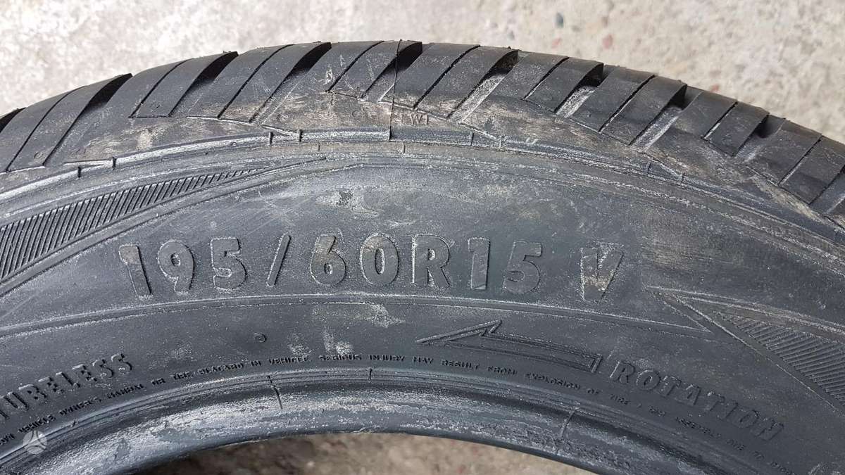 Michelin Pilot CX, summer 195/60 R15