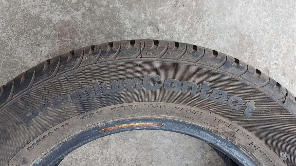 Continental Premium Contact, vasarinės 225/60 R16