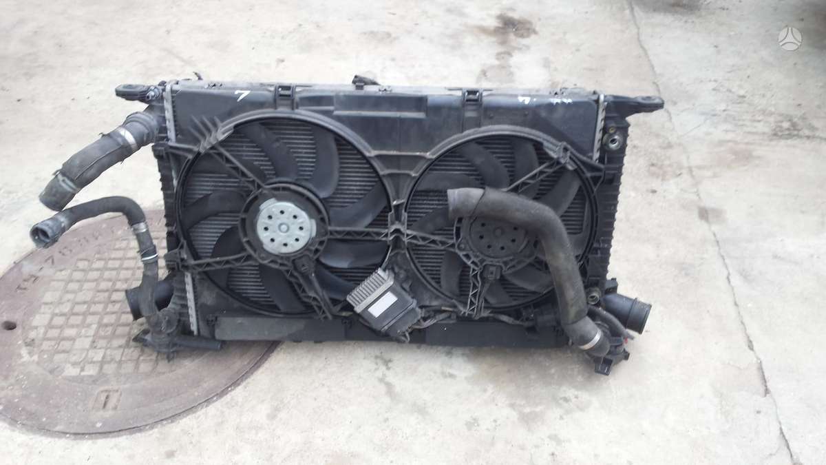Audi A4 Radiatoriai ir ventiliatoriai