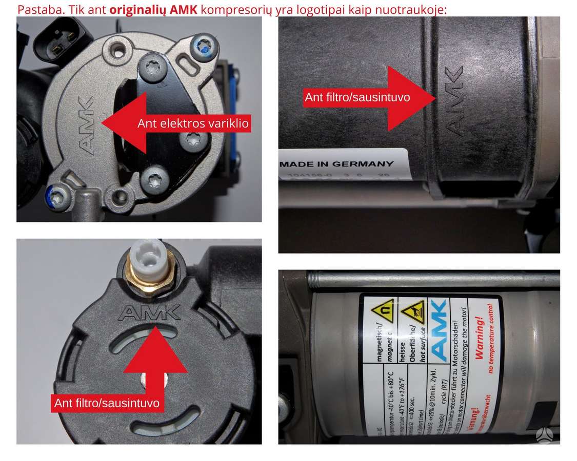 Mercedes-Benz S klasė shock absorber