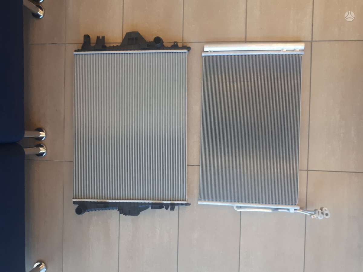 Porsche Cayenne a/c condenser, radiator