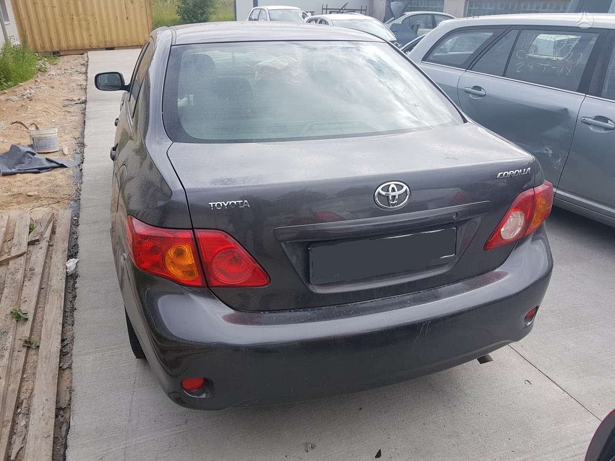 Toyota Corolla dalimis. Europa dalimis