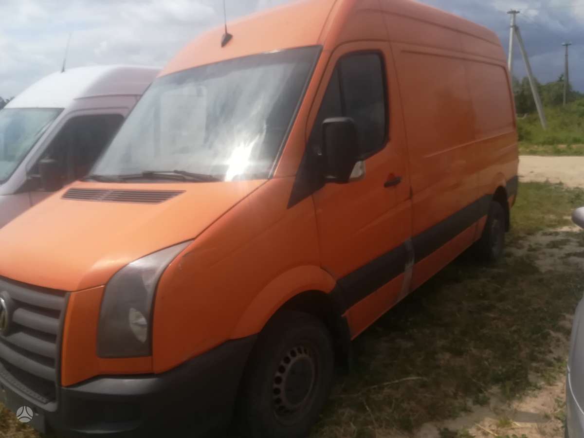 Volkswagen Crafter, cargo vans