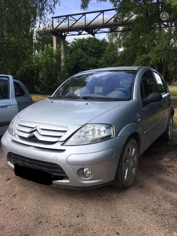 Citroen C3 dalimis. Dalimis yra automatas ir mechanika benzinas ir dyzelin