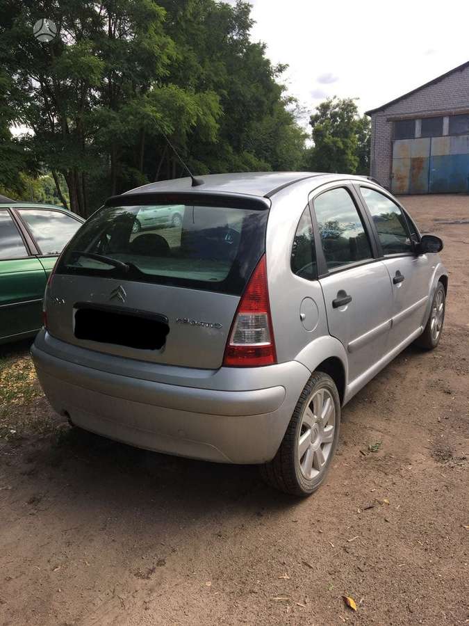 Citroen C3 dalimis. Dalimis yra automatas ir mechanika benzinas ir dyzelin