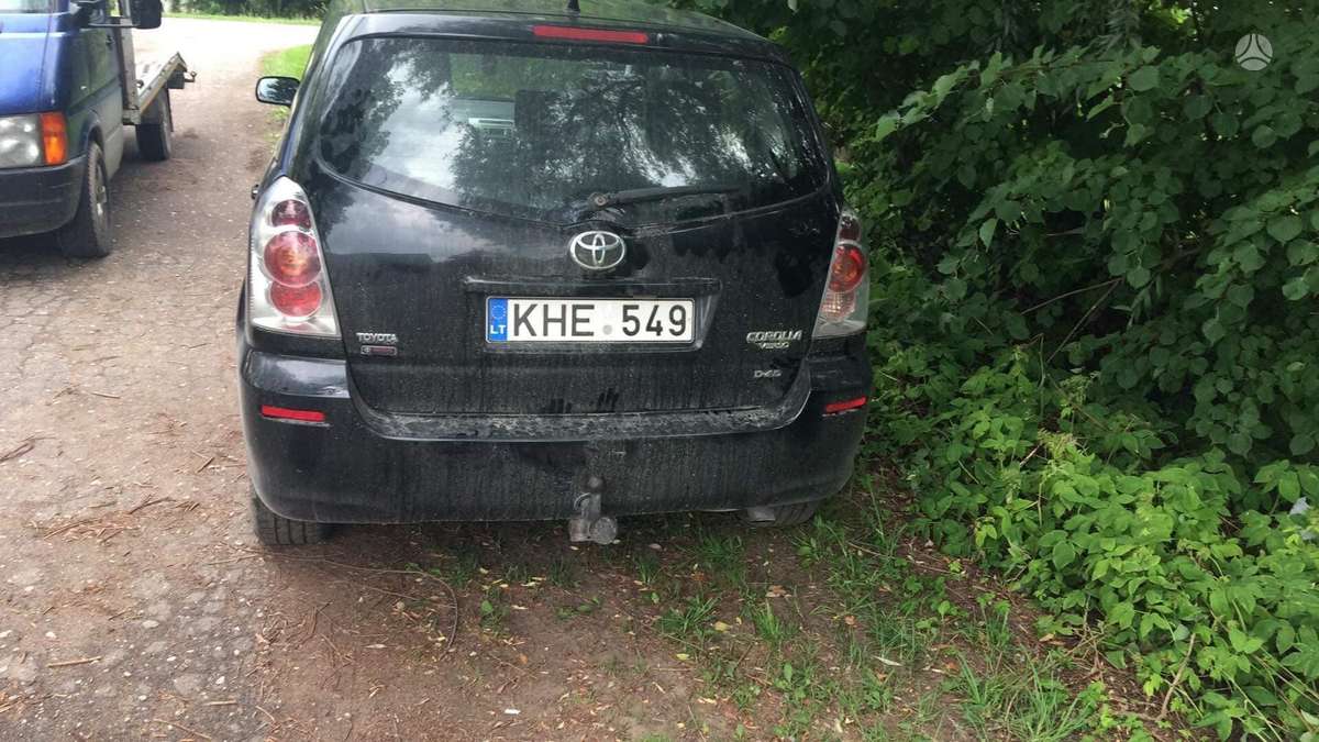 Toyota Corolla Verso, kablys