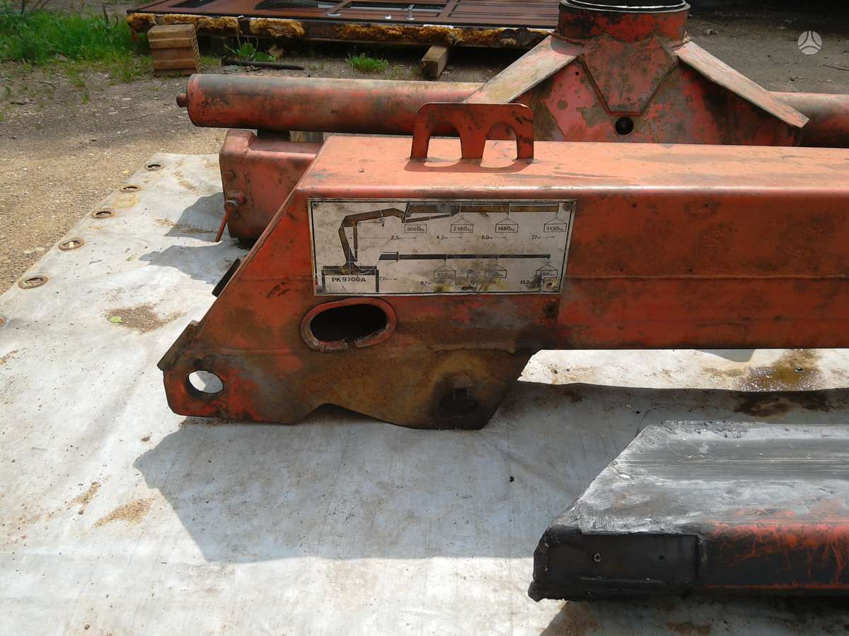 Palfinger 105, cranes / grapples