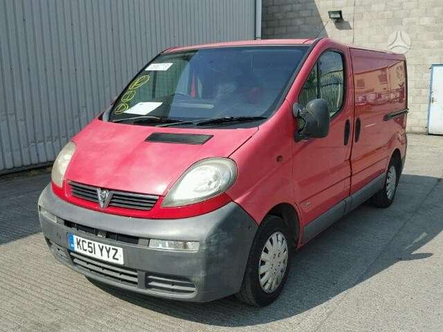 Opel Vivaro, preču