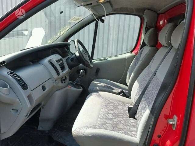 Opel Vivaro, preču