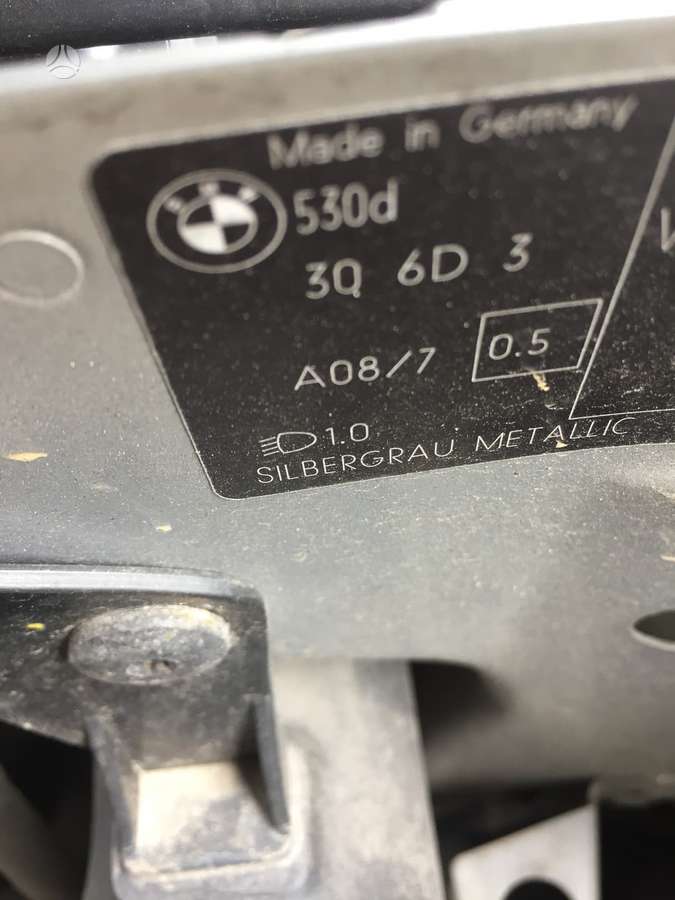 BMW 530 по частям. Dalimis 530d 2006m