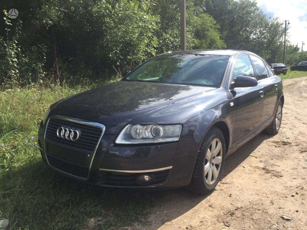 Audi A6 по частям. Automobilis iš vokietijos dalimis rida 289k varikl