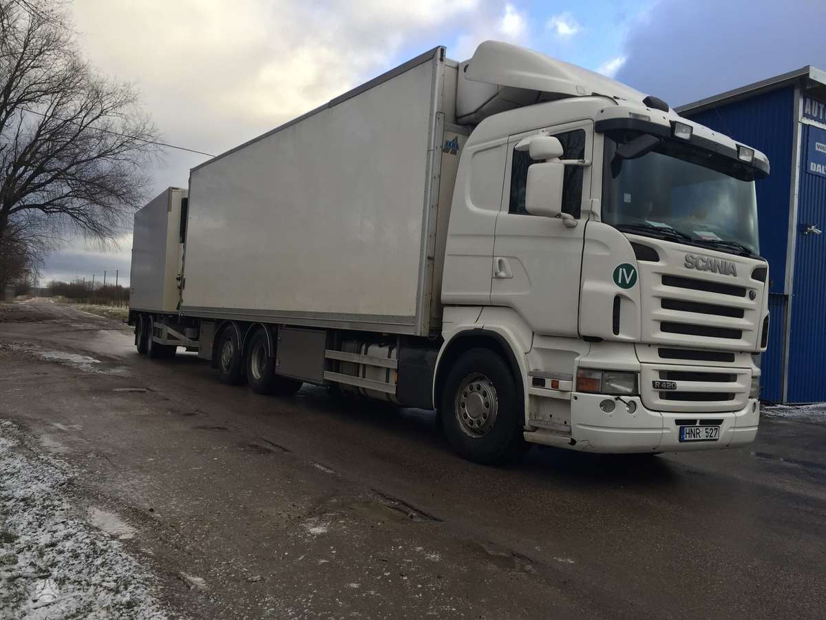 Scania R 420, refrižerātori
