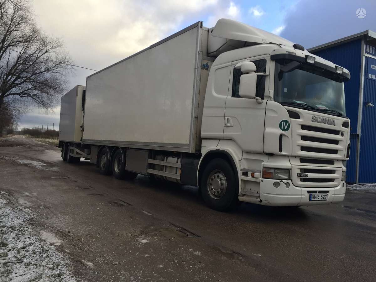 Scania R 420, šaldytuvai