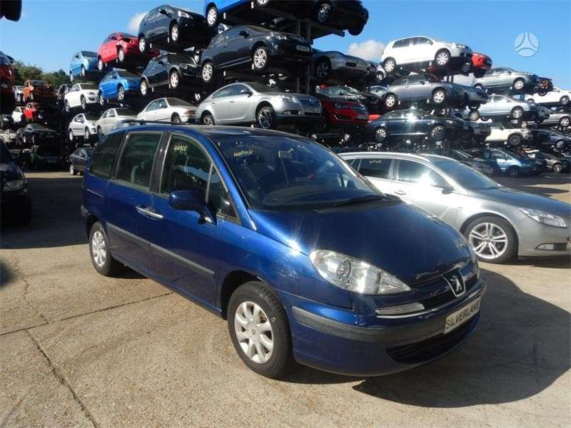 Peugeot 807, RHT, dalimis. Variklis rht rida 107450ml