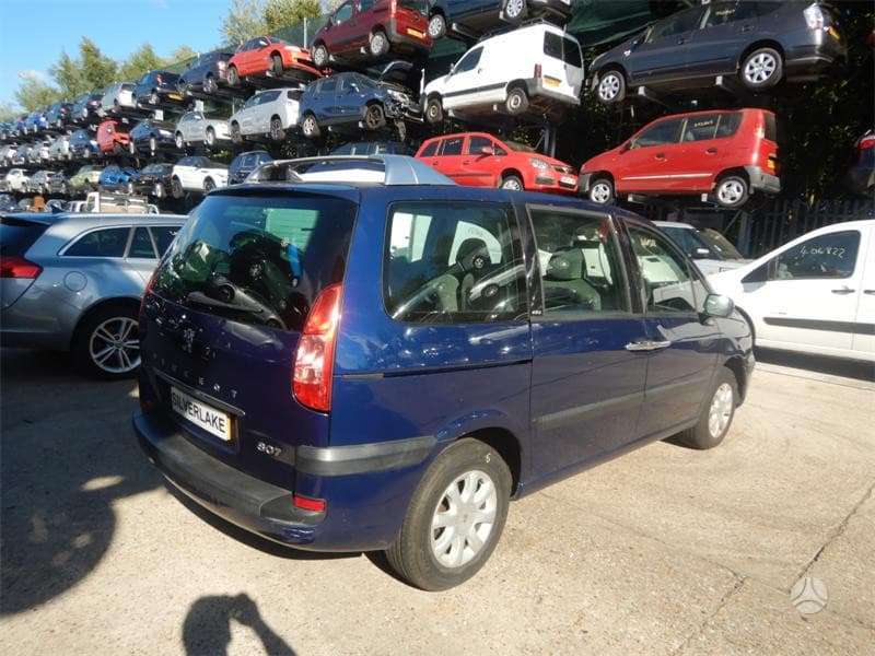 Peugeot 807, RHT, dalimis. Variklis rht rida 107450ml