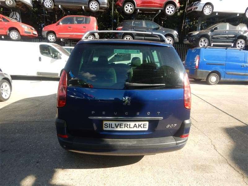 Peugeot 807, RHT, dalimis. Variklis rht rida 107450ml