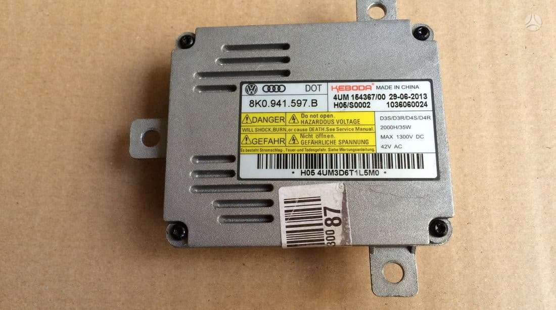 Audi A5 8k0941597b