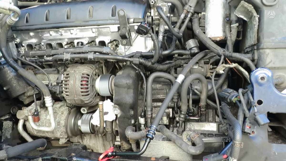 Volkswagen Multivan variklio detalės