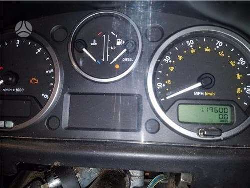 Land Rover Defender, 244dt, variklio detalės