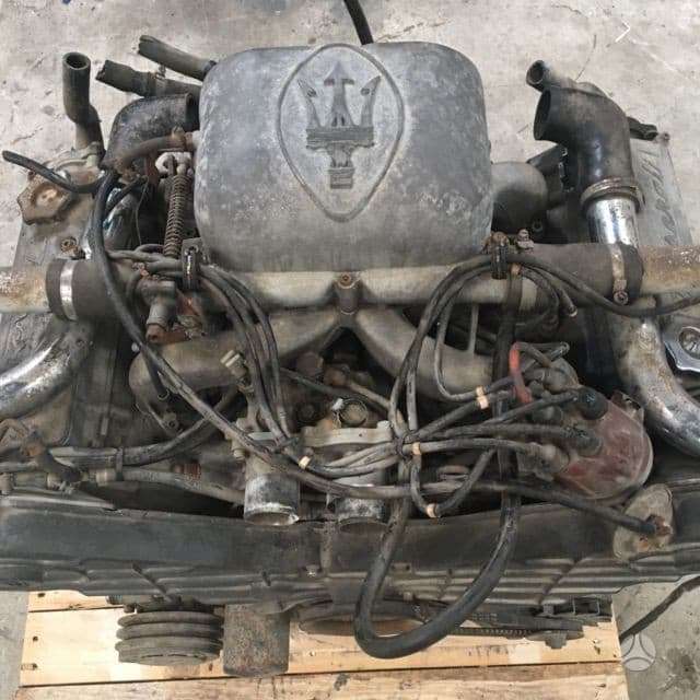 Maserati -kita-, Am453, engine parts