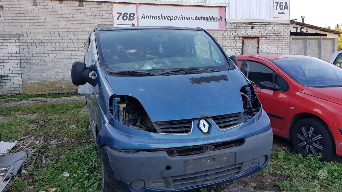 Renault TRAFIC, krovininiai mikroautobusai