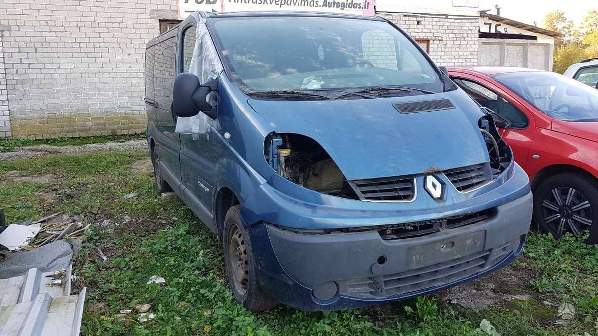 Renault TRAFIC, krovininiai mikroautobusai