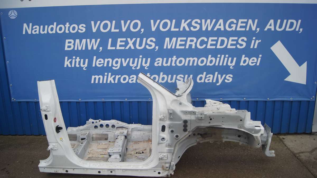 Land Rover Evoque kėbulo dalys