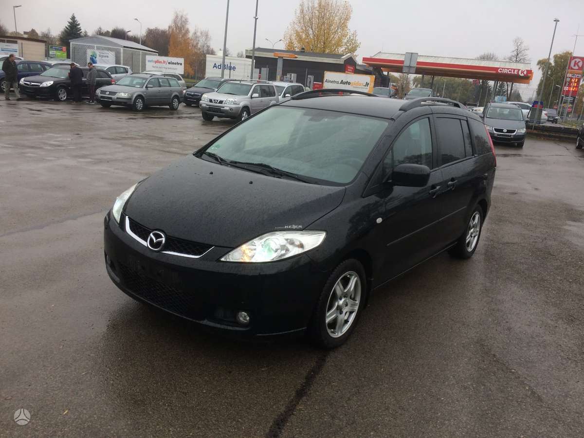 Mazda 5 по частям. Variklio nera