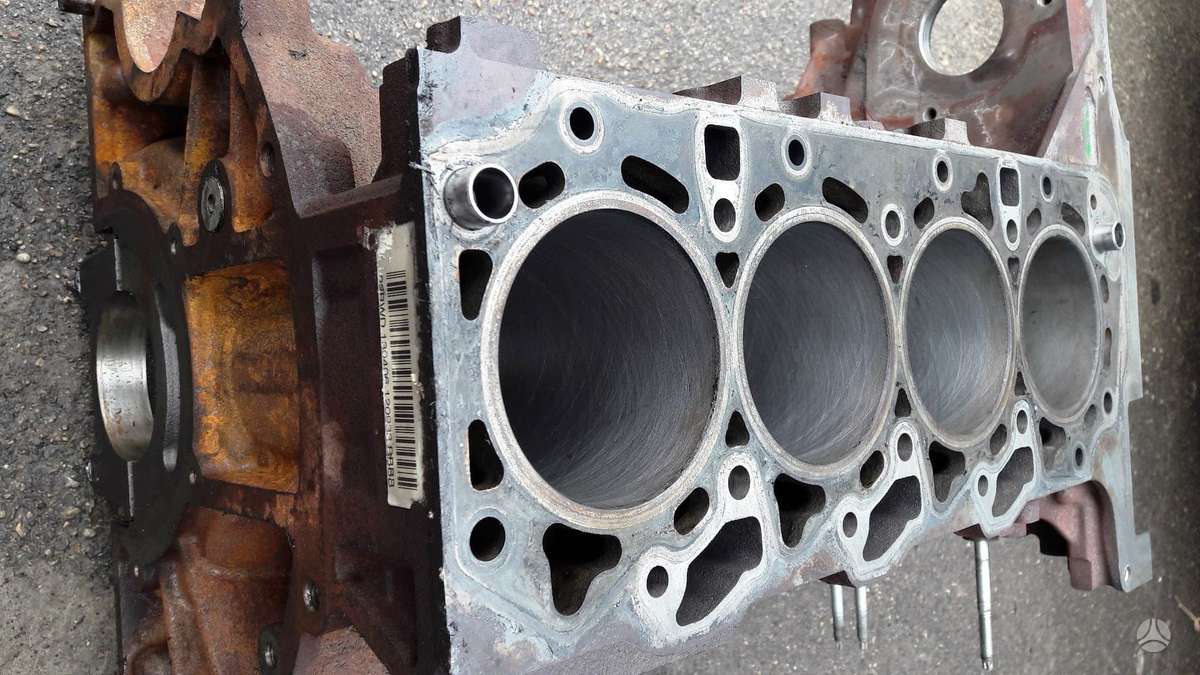 Land Rover Defender, ZSD-422 224DT, engine block