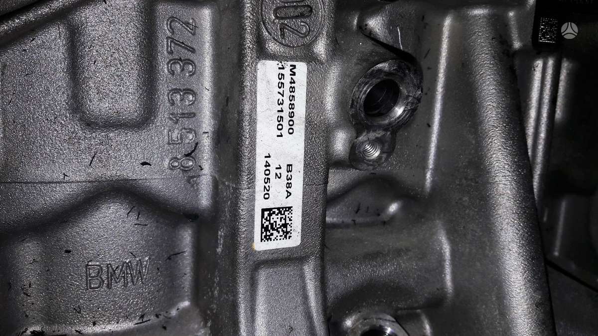 Mini One, B38A12A, Variklis dalimis labai maza rida bmw mini one first f55 f56
