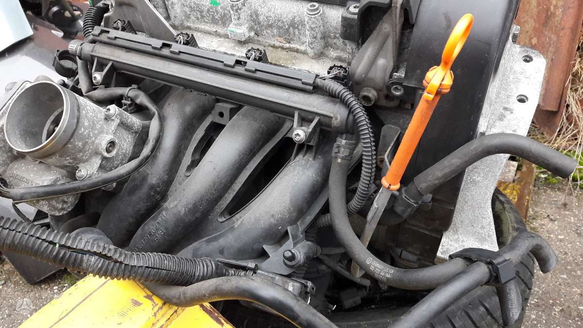 Volkswagen Polo, BUD, детали двигателя