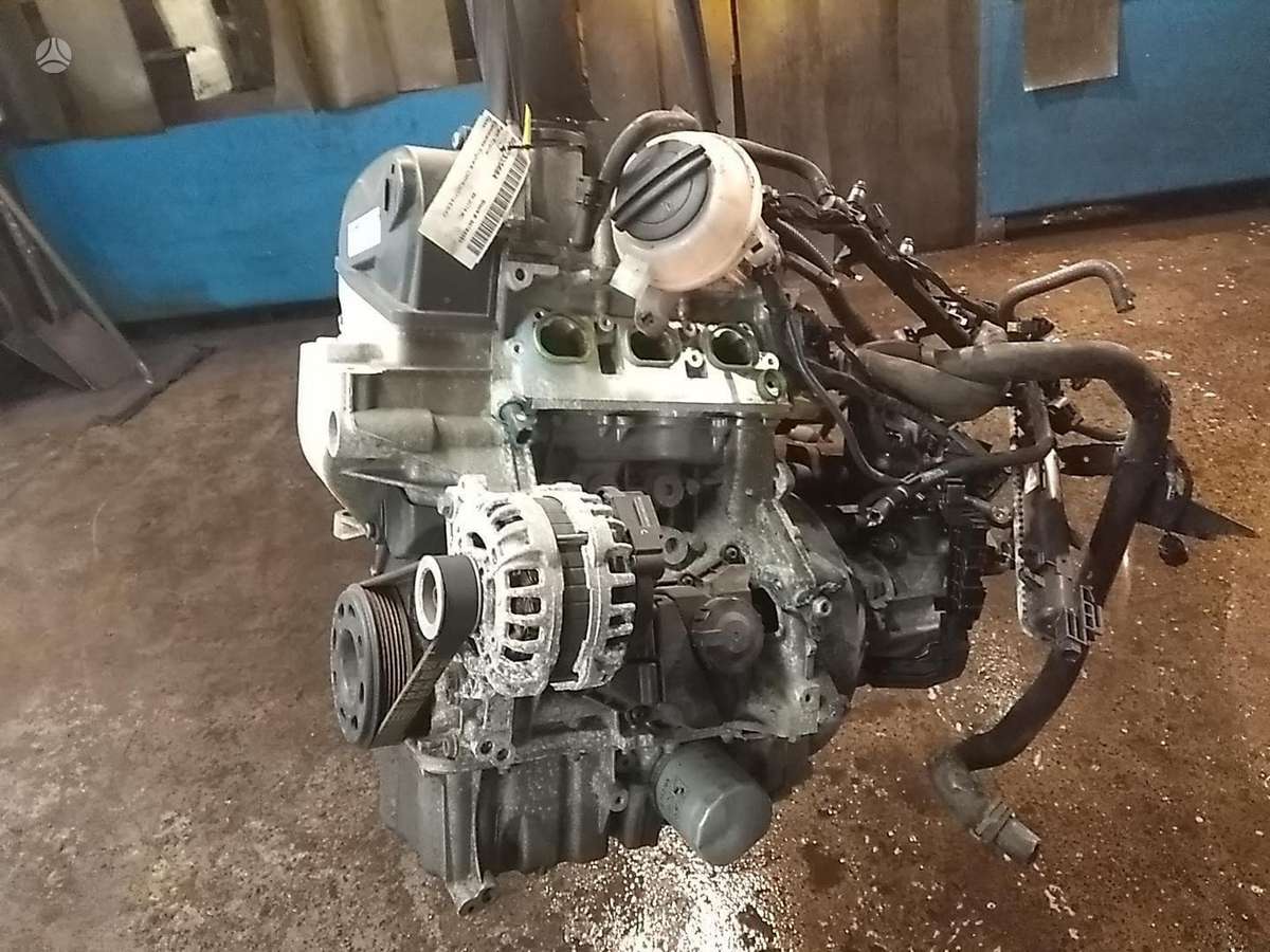 Volkswagen Up, Chy chya, variklio detalės