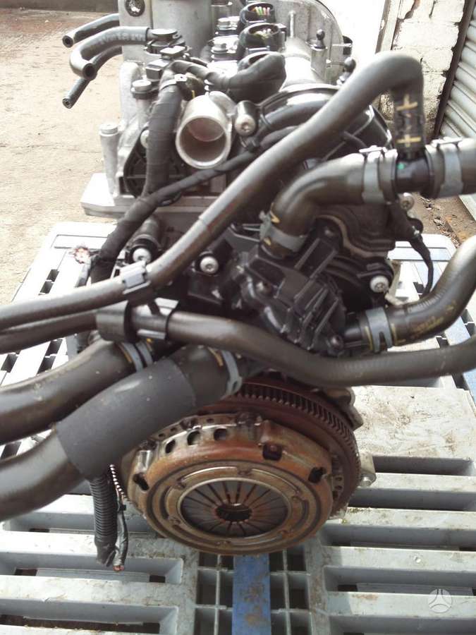 Volkswagen Up, Chy chya, variklio detalės