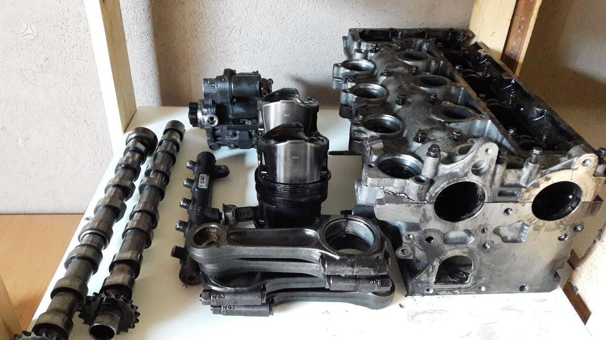 Ford Galaxy, QXBA, variklio detalės